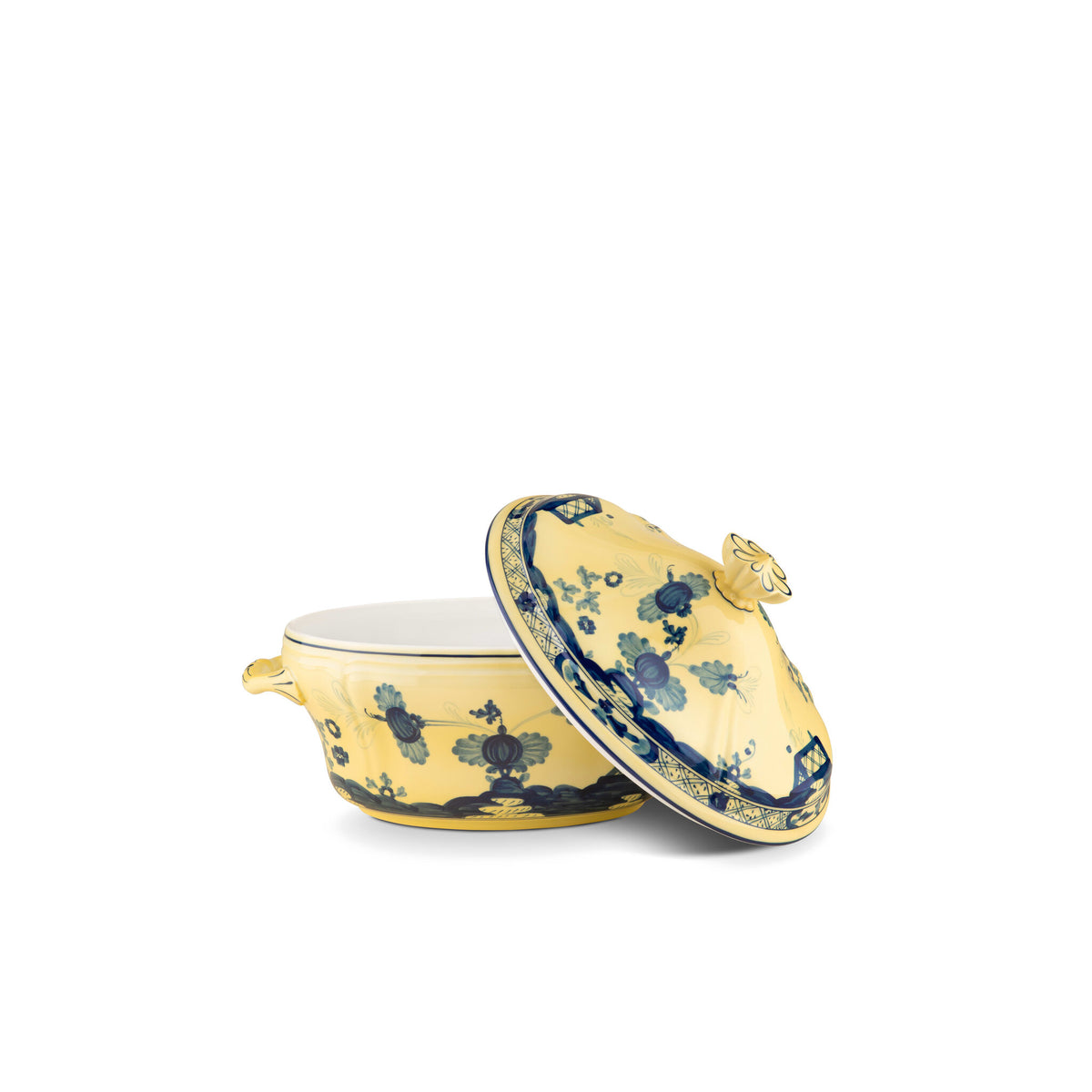Ginori 1735 Oriente Italiano Tureen, Citrino, view 3