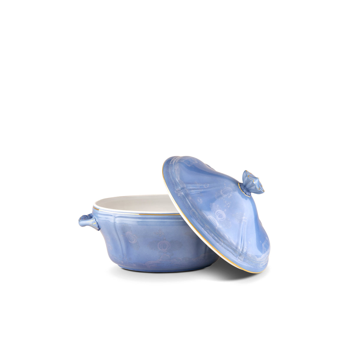 Ginori 1735 Oriente Italiano Tureen, Pervinca, view 3