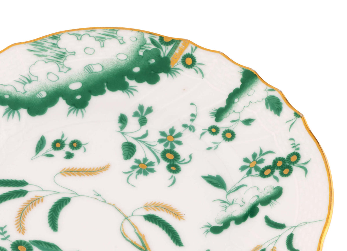 Ginori 1735 Oro di Doccia Bread Plate, Giada, view 3