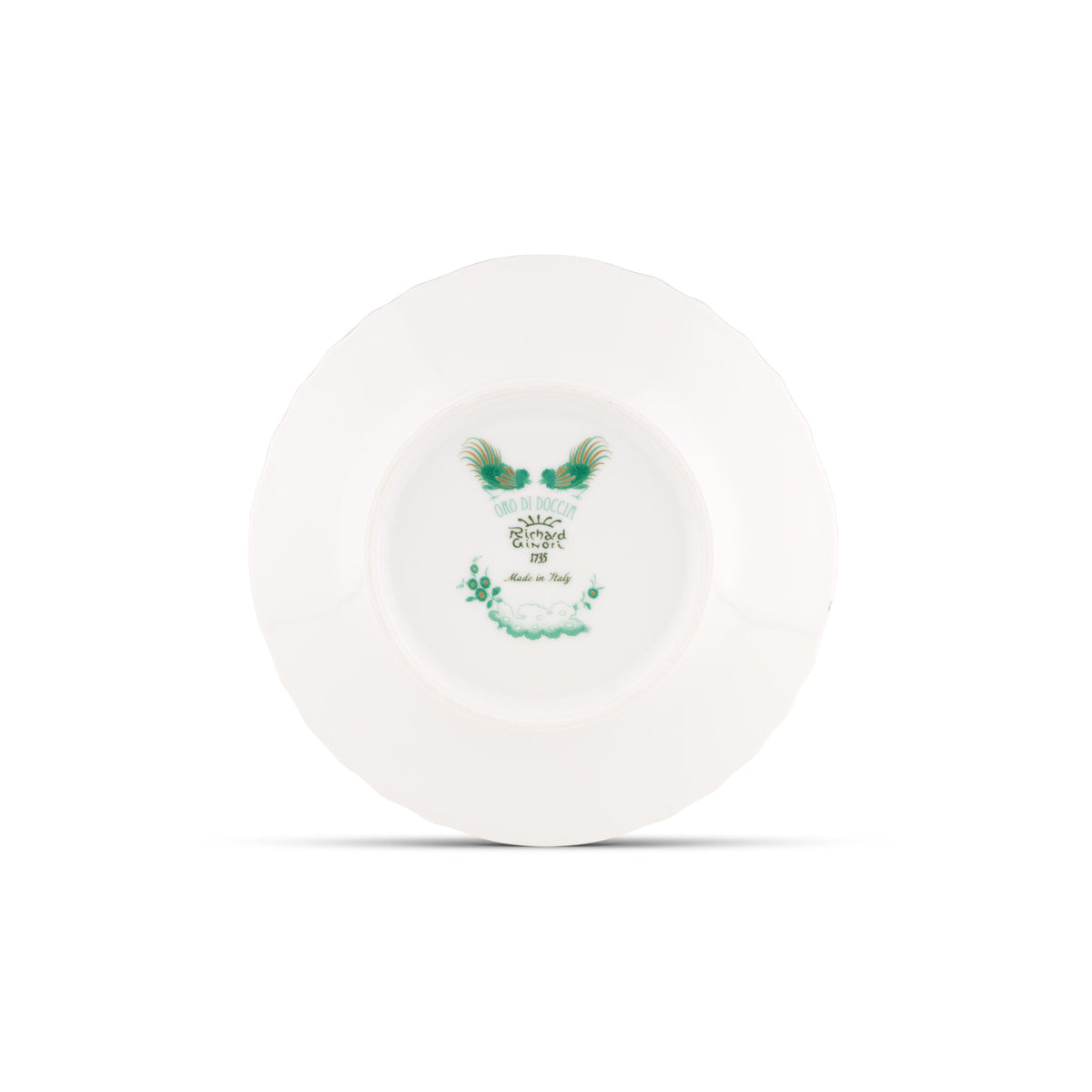 Ginori 1735 Oro di Doccia Bread Plate, Giada, view 5