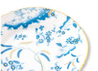 Ginori 1735 Oro di Doccia Bread Plate, Turchese, view 4