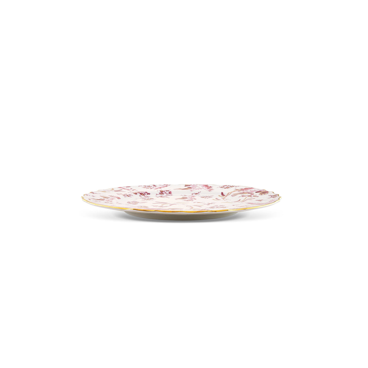 Ginori 1735 Oro di Doccia Charger Plate, Magenta, view 4