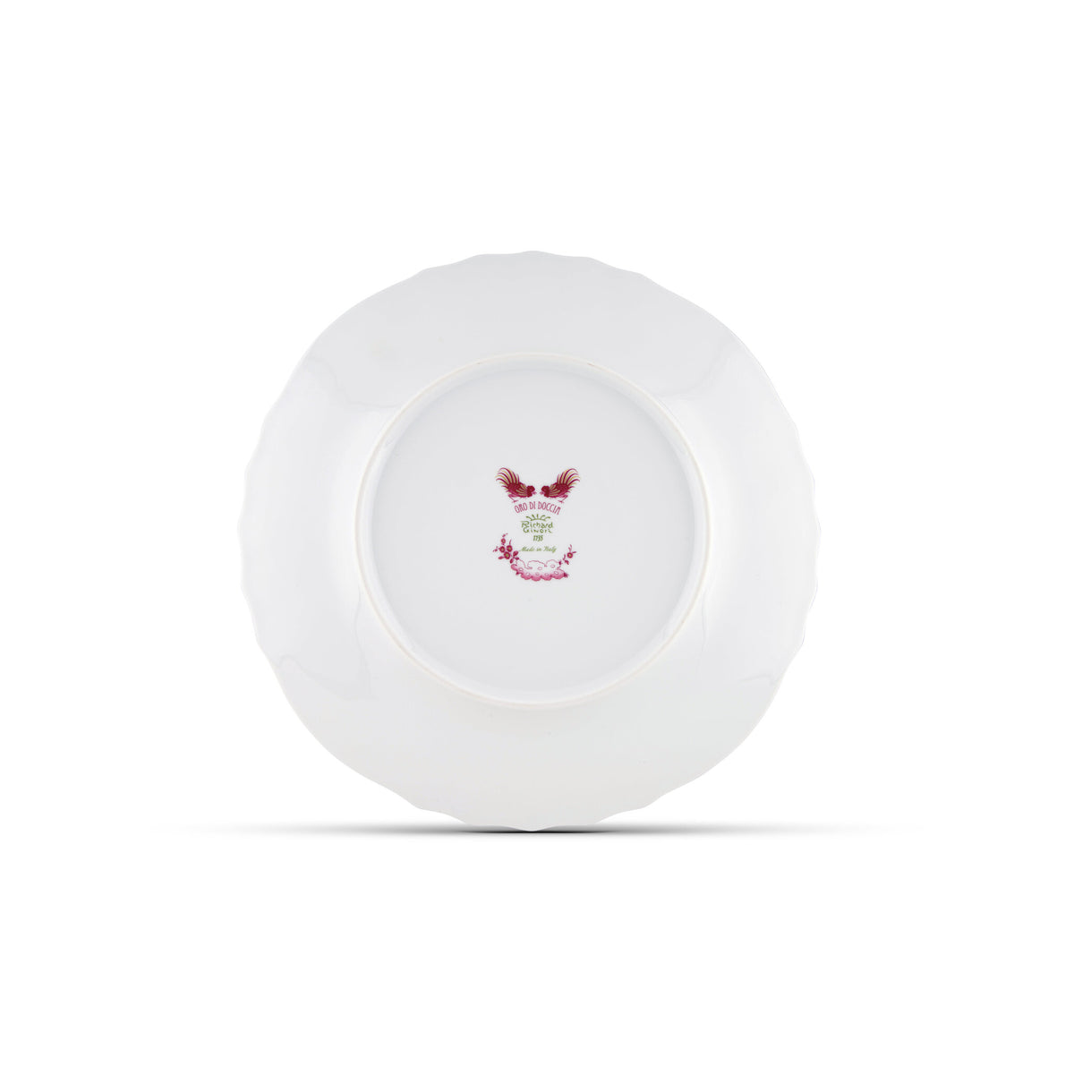 Ginori 1735 Oro di Doccia Charger Plate, Magenta, view 5