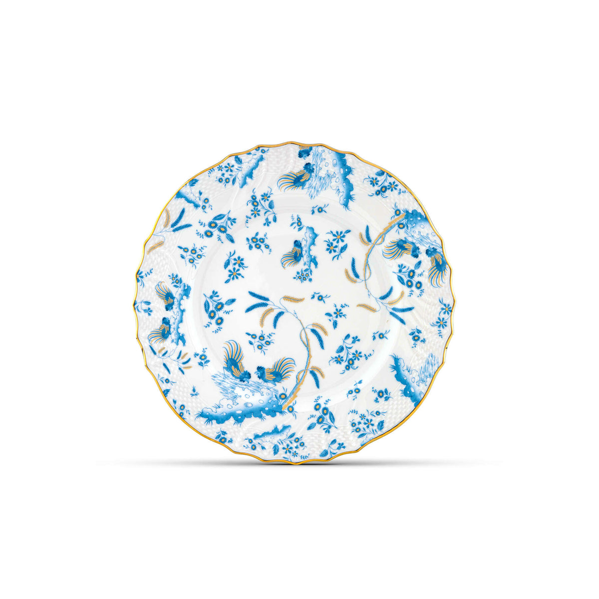 Ginori 1735 Oro di Doccia Charger Plate, Turchese
