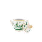 Ginori 1735 Oro di Doccia Coffee Set Sugar Bowl, Giada, view 2