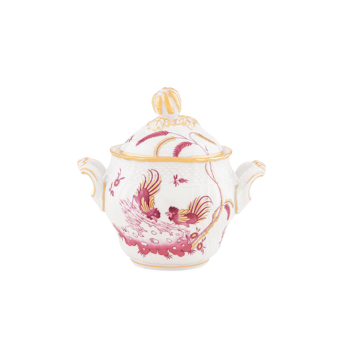 Ginori 1735 Oro di Doccia Coffee Set Sugar Bowl, Turchese (002RG00 FZU000010300G00170800)