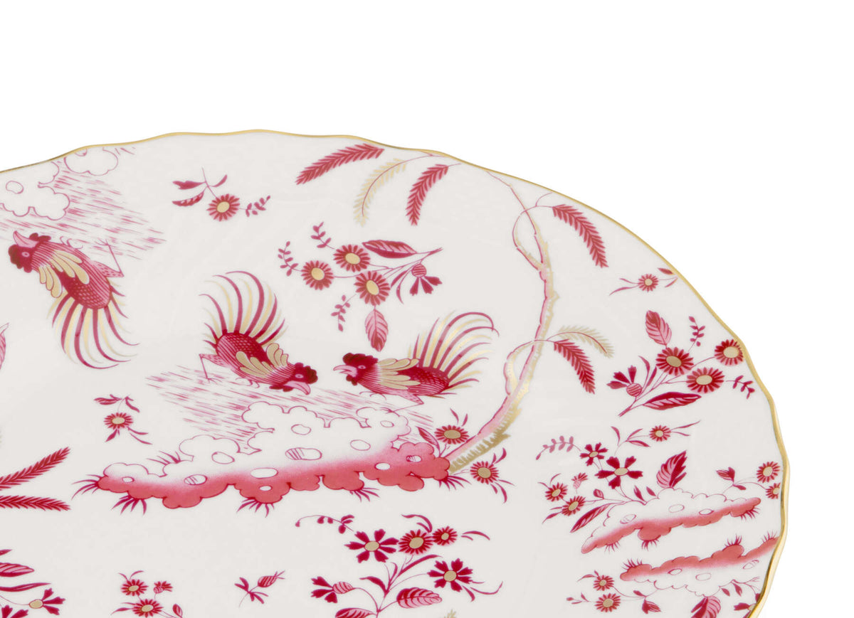 Ginori 1735 Oro di Doccia Dessert Plate, Magenta, view 3