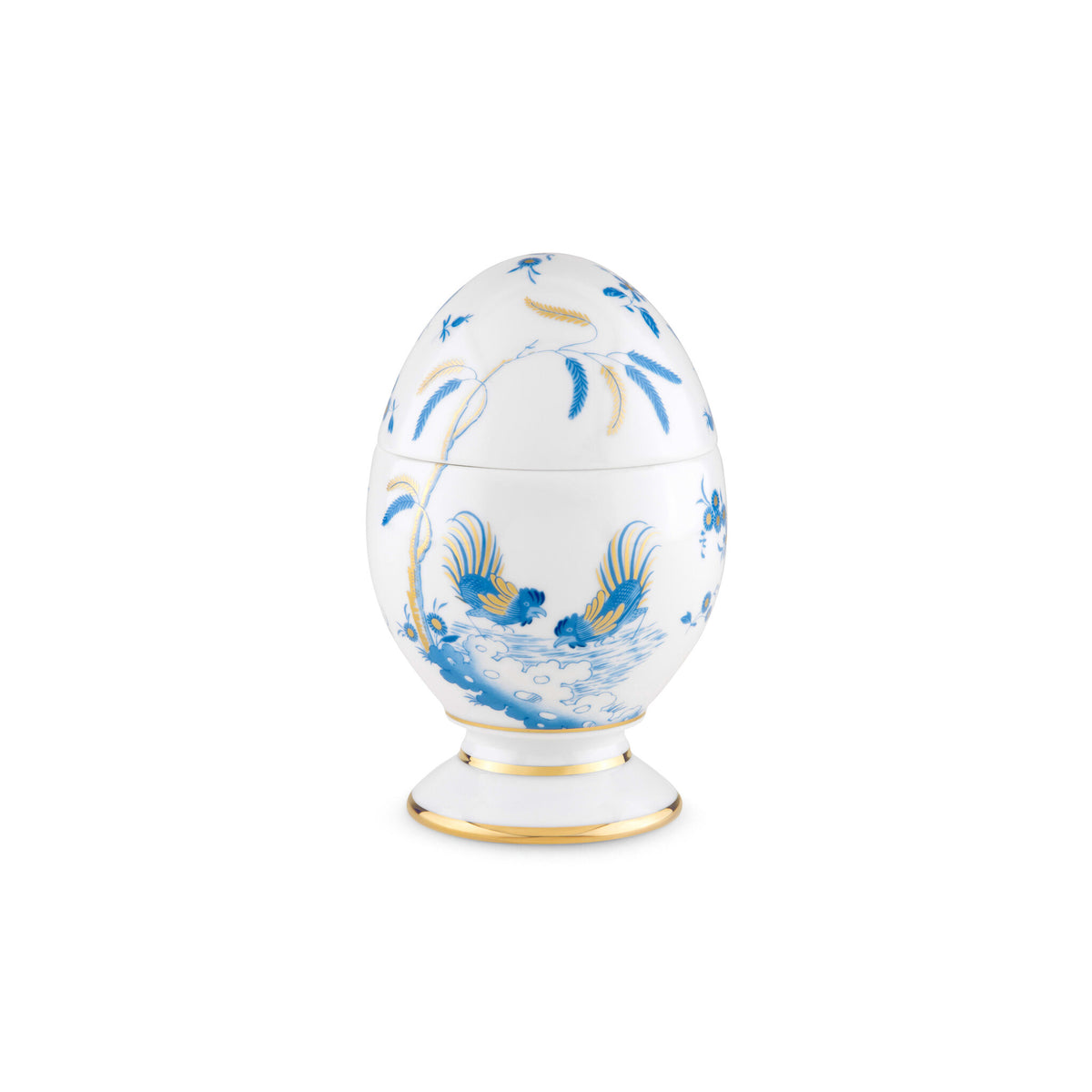 Ginori 1735 Oro di Doccia Egg, Turchese