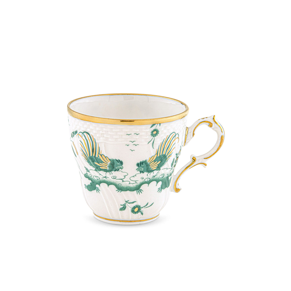 Ginori 1735 Oro di Doccia Espresso Cup, Giada