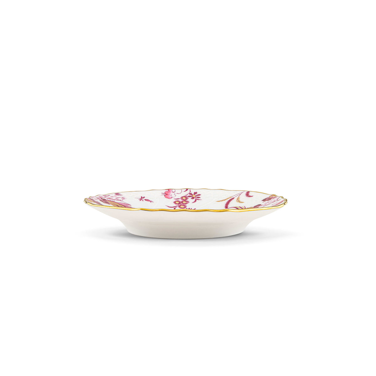 Ginori 1735 Oro di Doccia Espresso Saucer, Magenta, view 4
