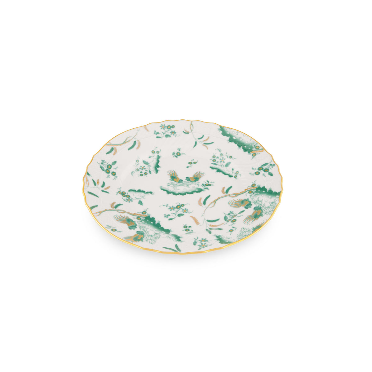 Ginori 1735 Oro di Doccia Flat Plate, Giada, view 2