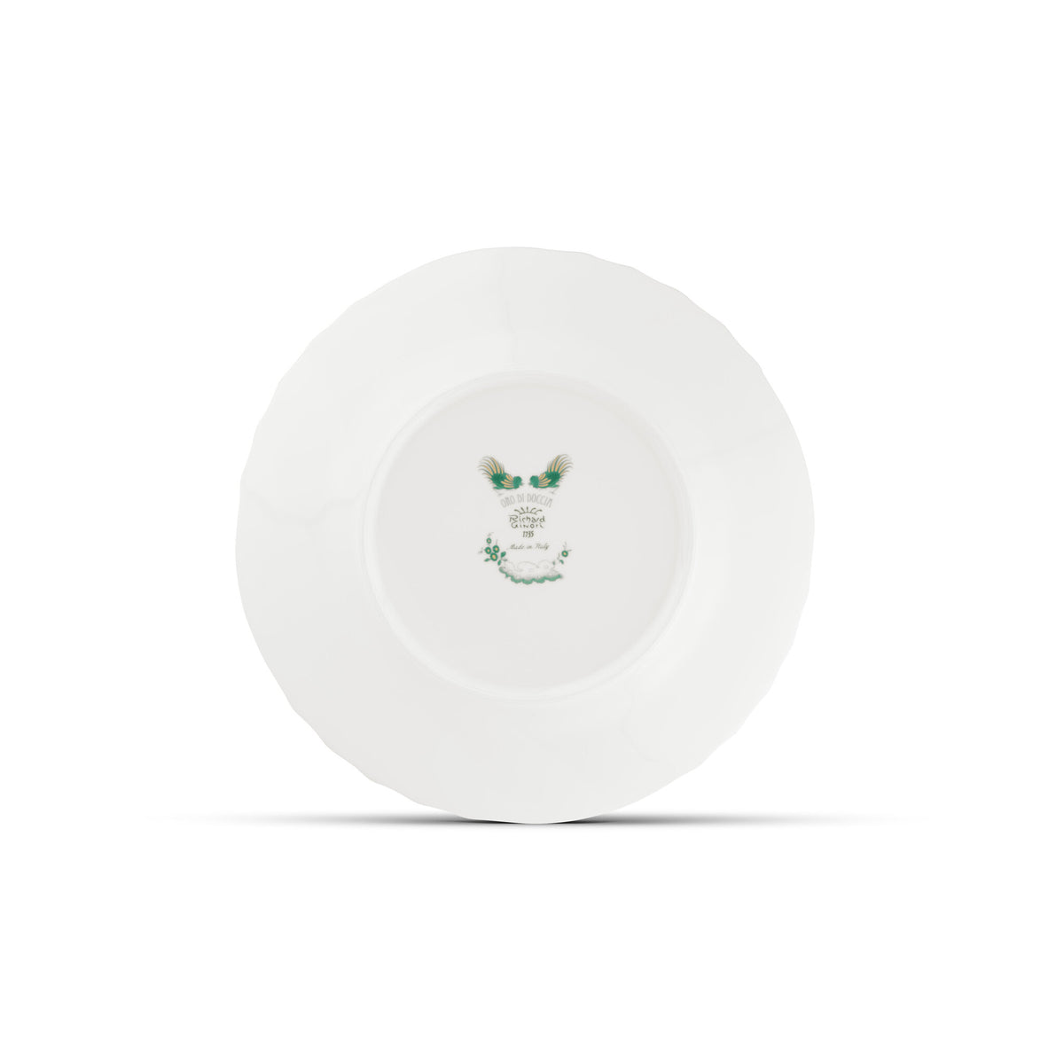 Ginori 1735 Oro di Doccia Flat Plate, Giada, view 5