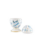 Ginori 1735 Oro di Doccia Large Egg, Turchese, view 3