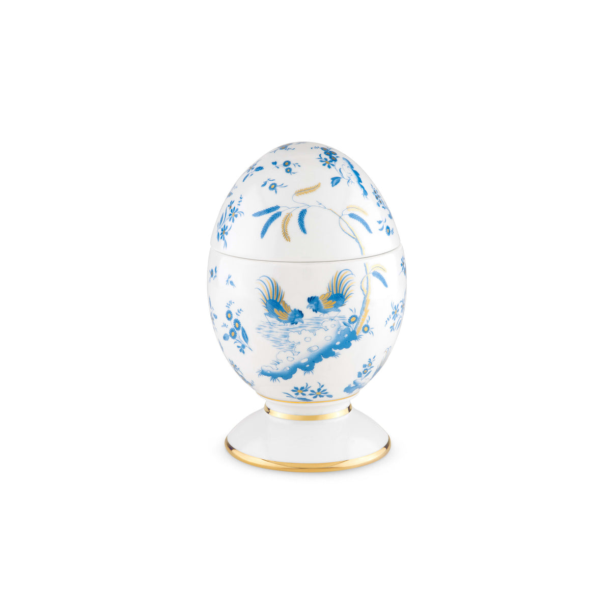 Ginori 1735 Oro di Doccia Large Egg, Turchese
