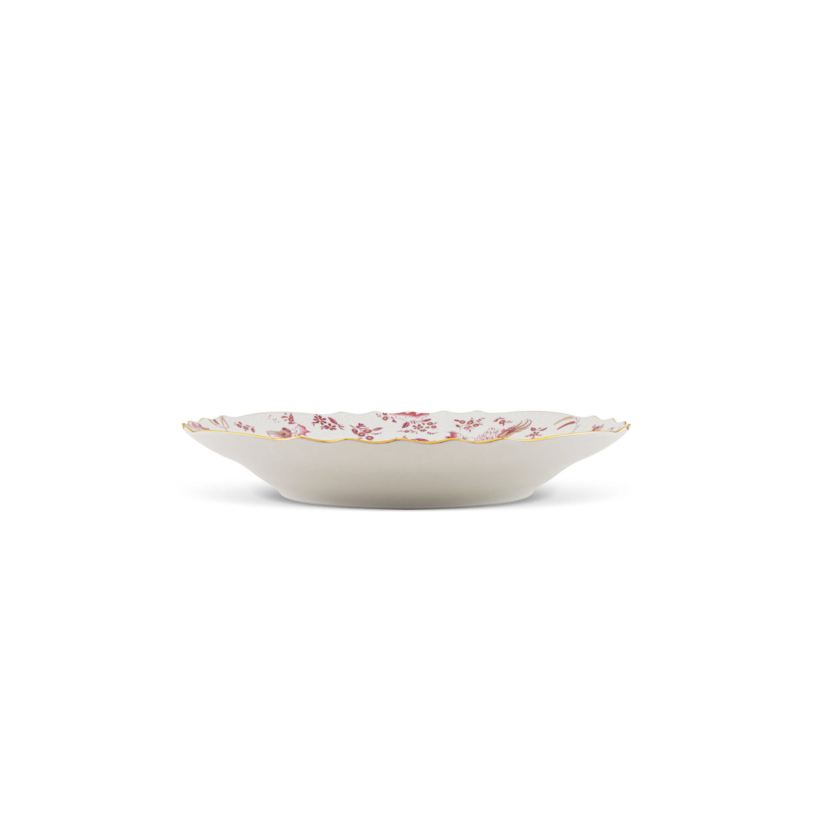 Ginori 1735 Oro di Doccia Large Round Platter, Magenta, view 4