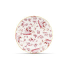Ginori 1735 Oro di Doccia Large Round Platter, Magenta