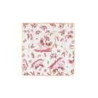 Ginori 1735 Oro di Doccia Large Square Change Tray, Magenta