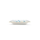 Ginori 1735 Oro di Doccia Large Square Change Tray, Turchese, view 4