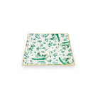 Ginori 1735 Oro di Doccia Large Square Plate, Giada, view 2