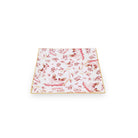 Ginori 1735 Oro di Doccia Large Square Plate, Magenta, view 2