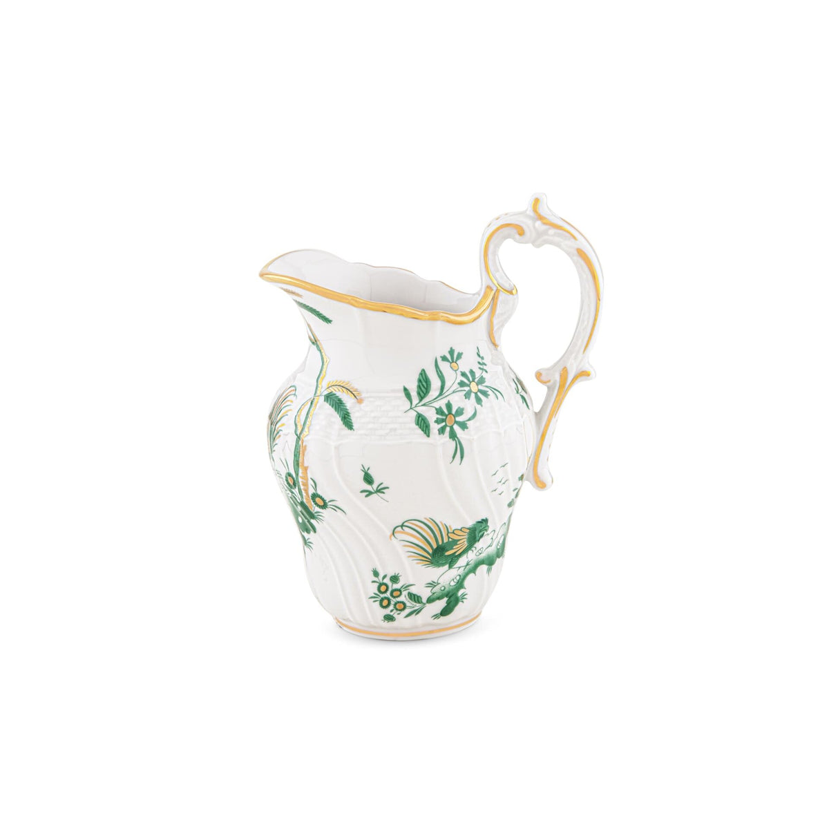Ginori 1735 Oro di Doccia Milk Pitcher, Giada