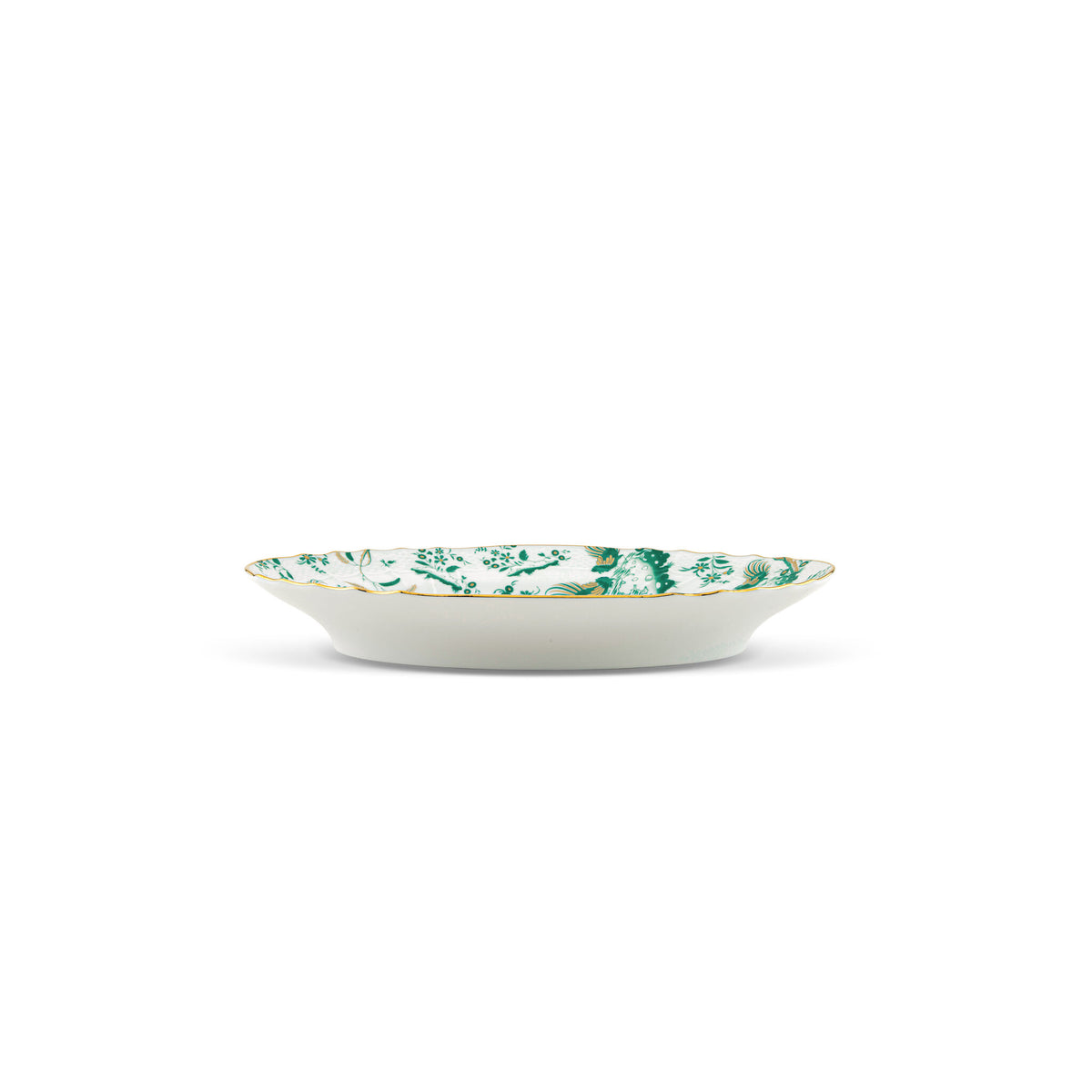 Ginori 1735 Oro di Doccia Oval Platter, Giada, view 4