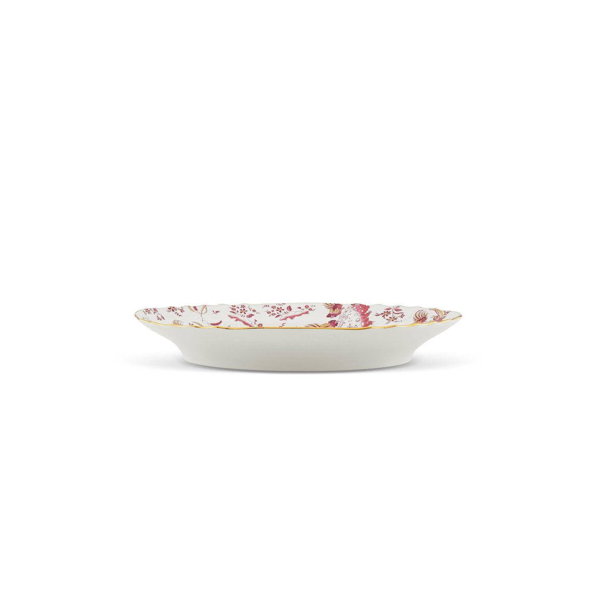 Ginori 1735 Oro di Doccia Oval Platter, Magenta, view 4