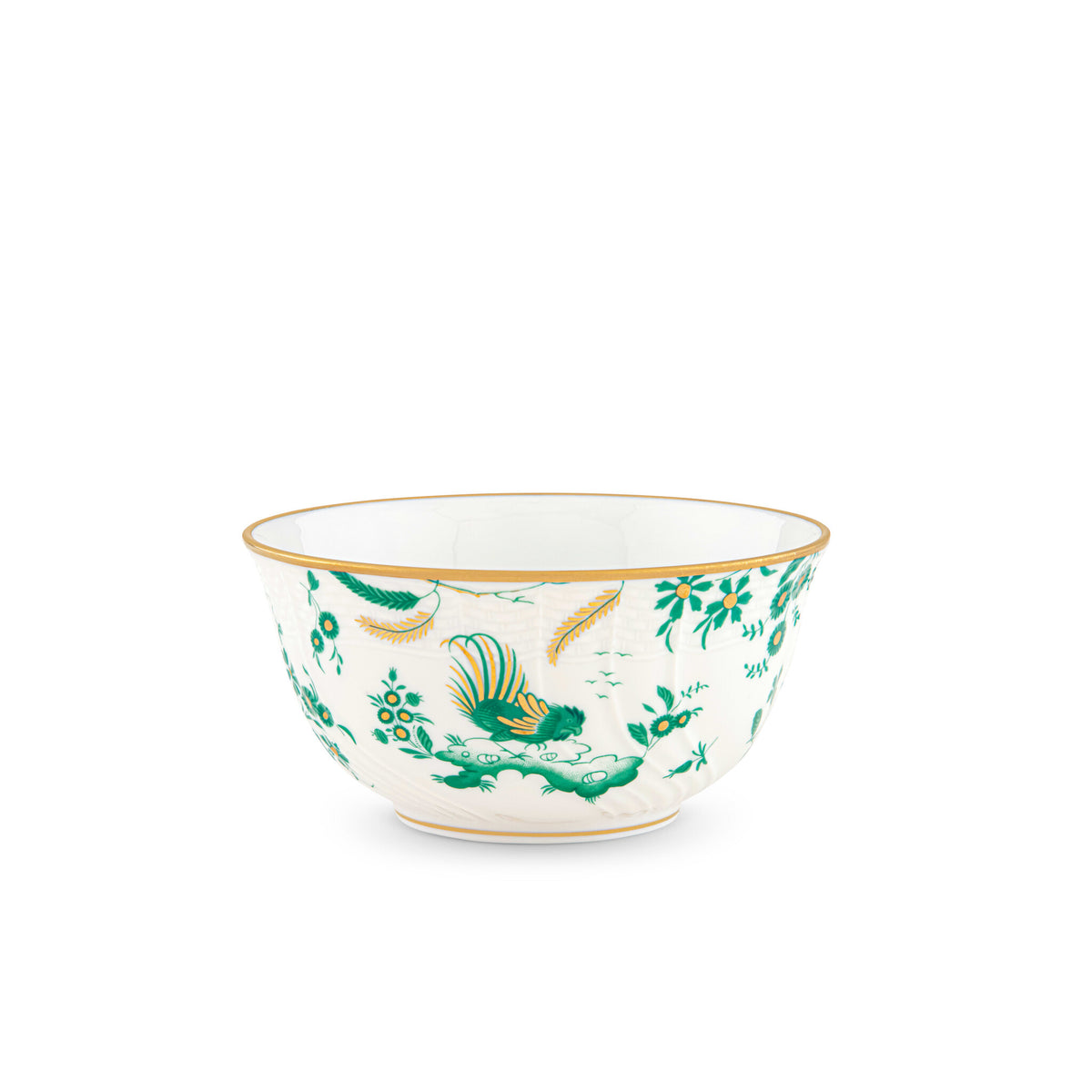 Ginori 1735 Oro di Doccia Rice Bowl, Giada