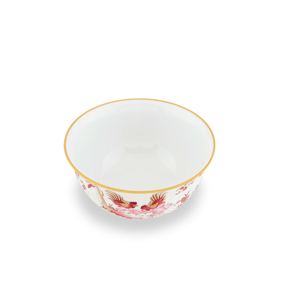 Ginori 1735 Oro di Doccia Soup Bowl, Magenta, view 3