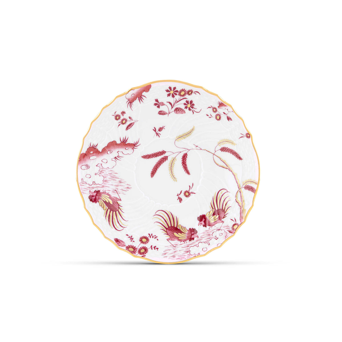Ginori 1735 Oro di Doccia Tea Saucer, Magenta