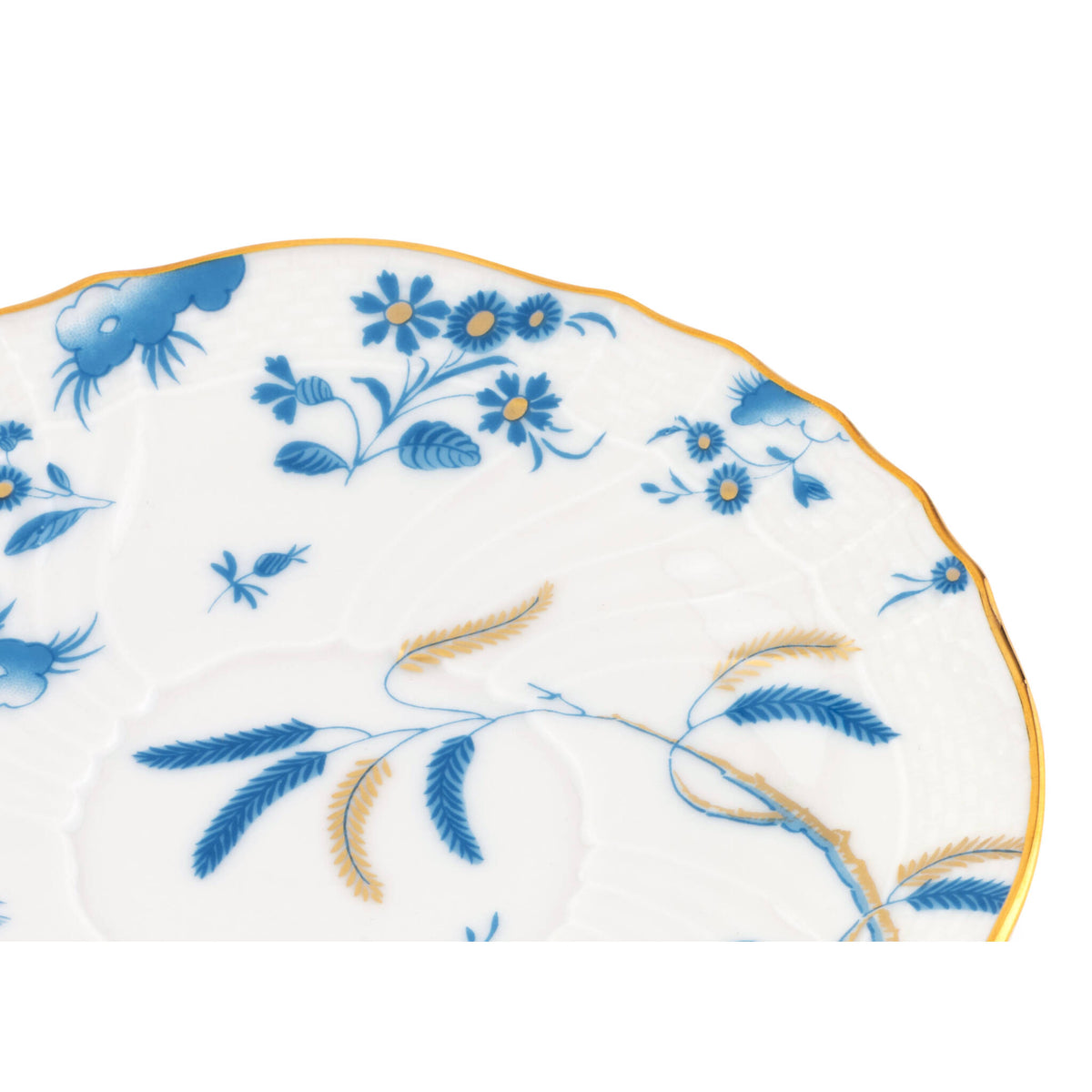Ginori 1735 Oro di Doccia Tea Saucer, Turchese, view 3