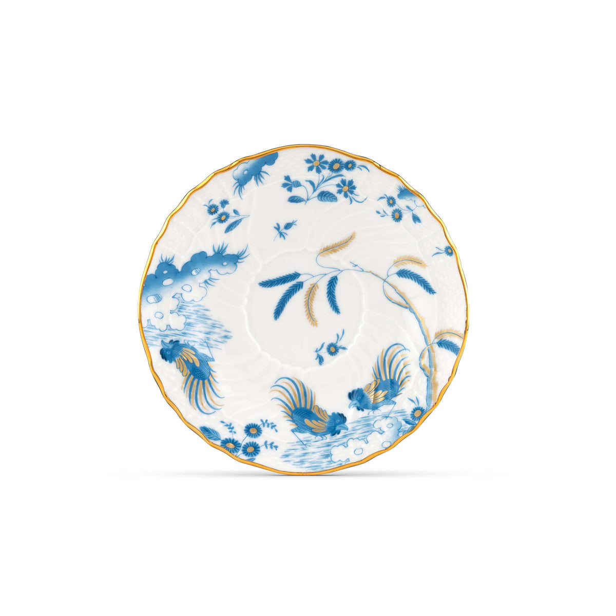 Ginori 1735 Oro di Doccia Tea Saucer, Turchese
