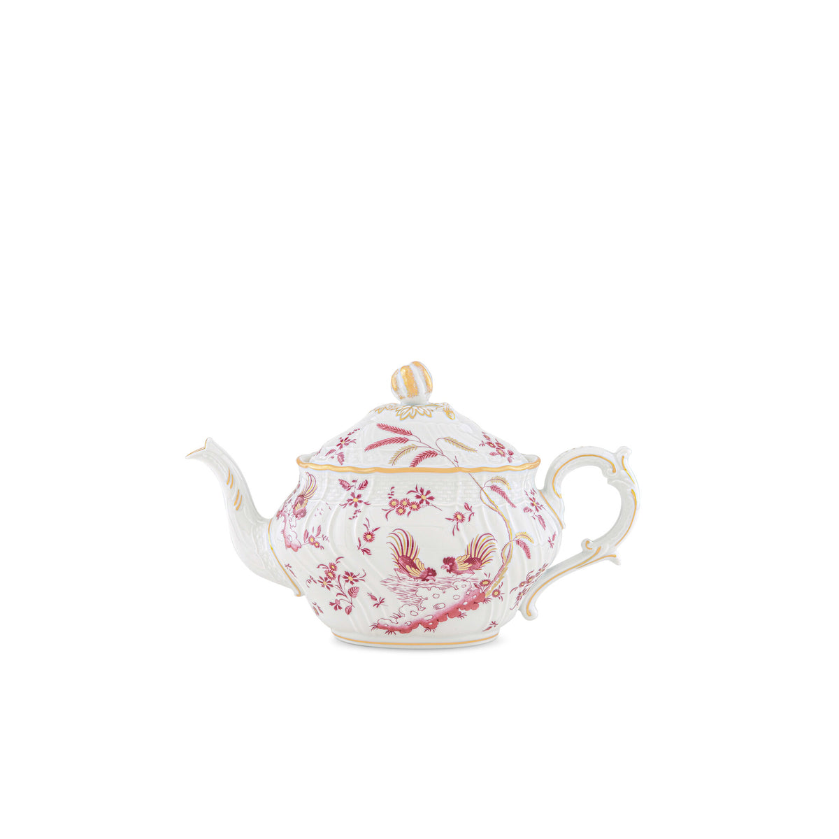 Ginori 1735 Oro di Doccia Teapot, Magenta