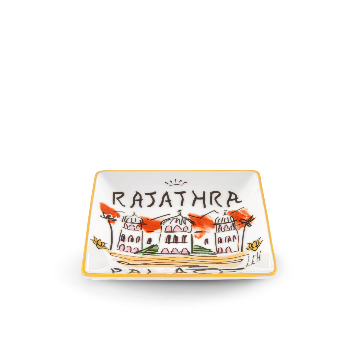 Ginori 1735 Profumi Luchino Change Tray, Rajathra Palace, view 2