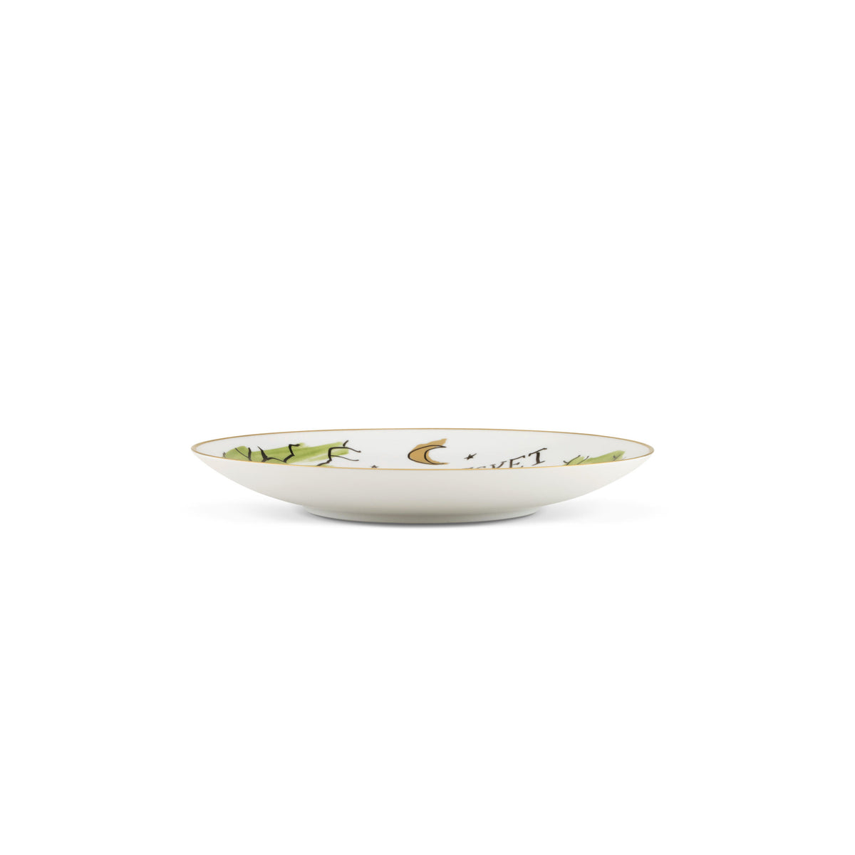 Ginori 1735 Profumi Luchino Decorative Plate, Fox Thicket Folly, view 4