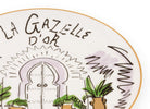 Ginori 1735 Profumi Luchino Decorative Plate, La Gazelle d'Or, view 3
