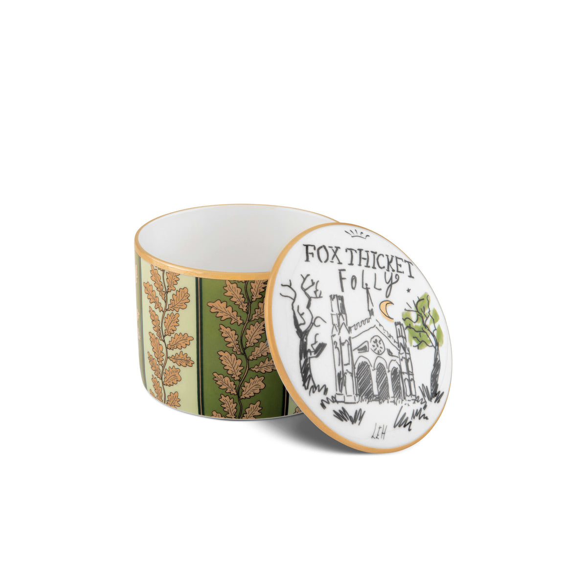 Ginori 1735 Profumi Luchino Jewelry Box, Fox Thicket Folly, view 2