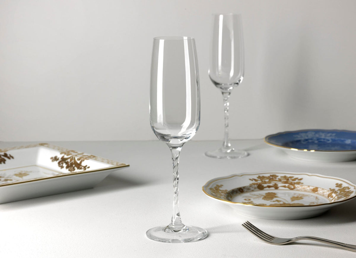 Ginori 1735 Reale Flute Goblets, Set of 2, view 4