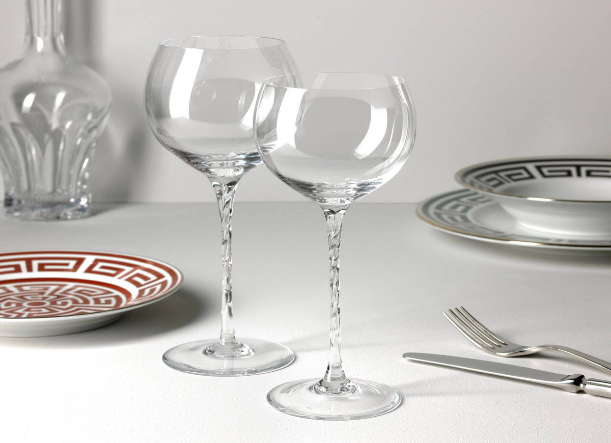 Ginori 1735 Reale Water Goblets, Set of 2, view 4