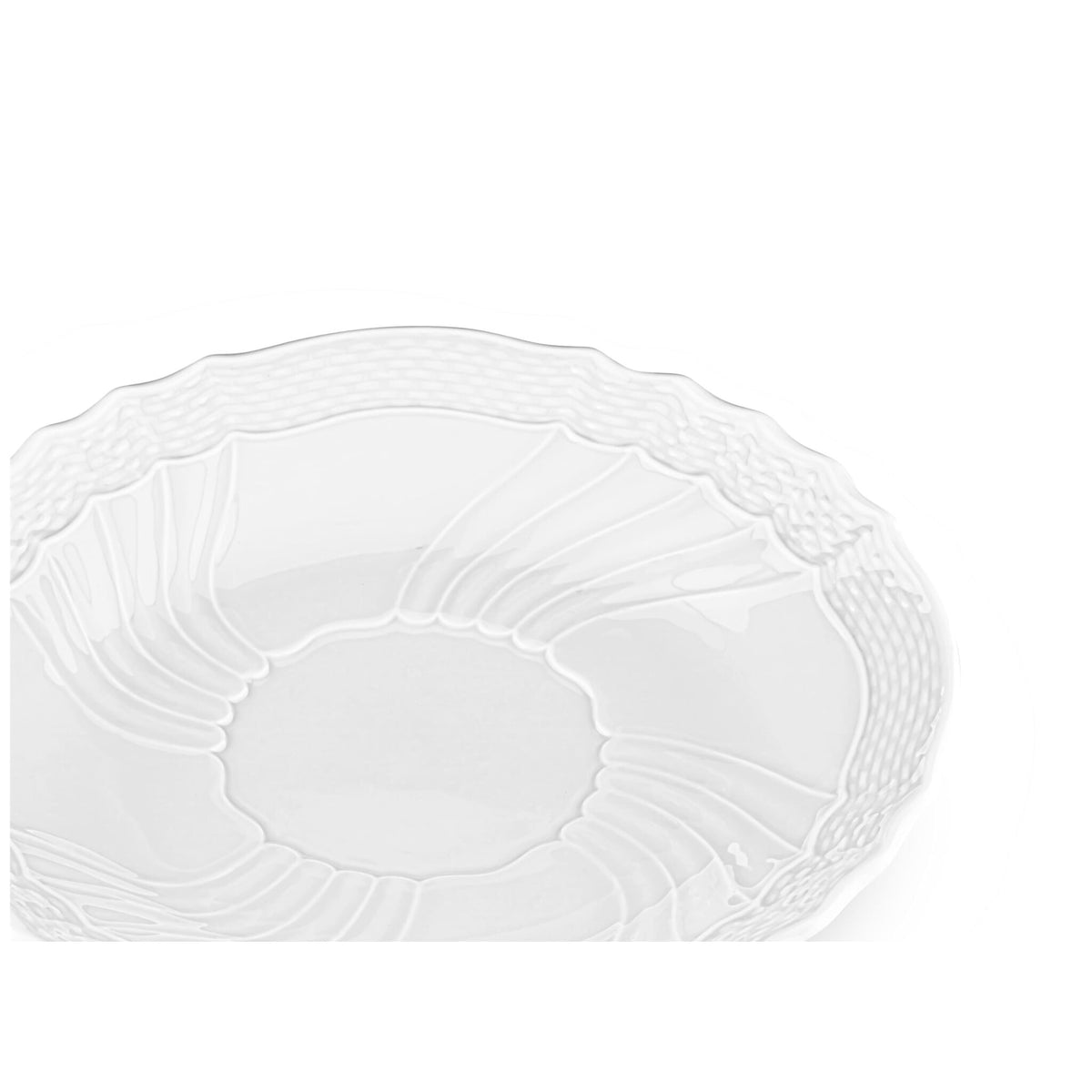Ginori 1735 Vecchio Ginori Breakfast Plate, White, view 3