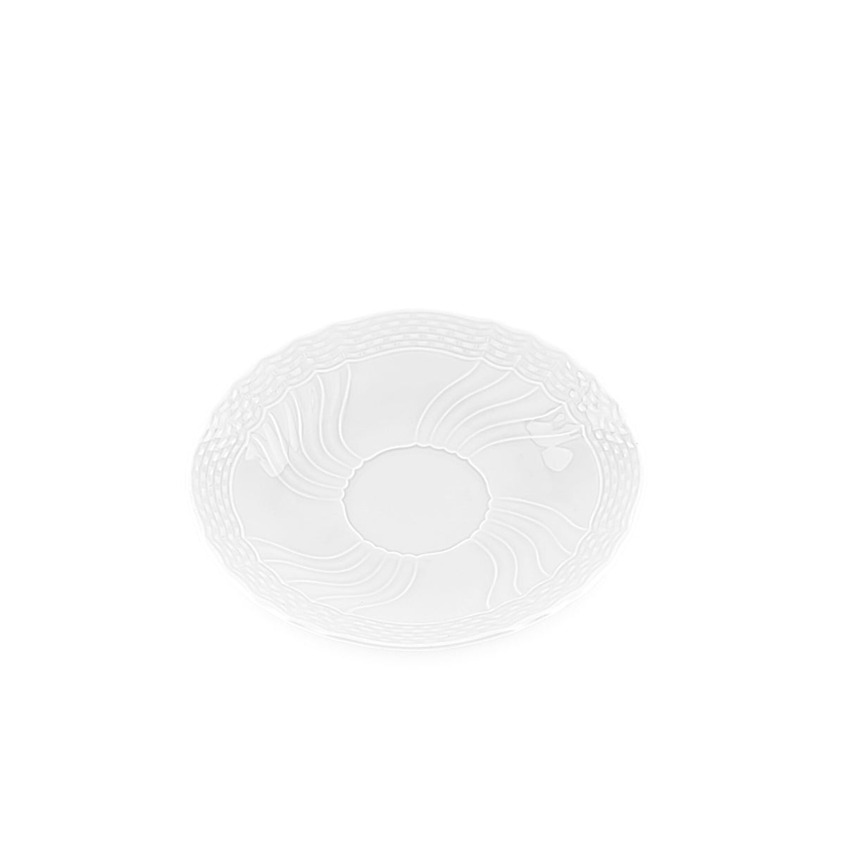 Ginori 1735 Vecchio Ginori Espresso Saucer, White, view 2