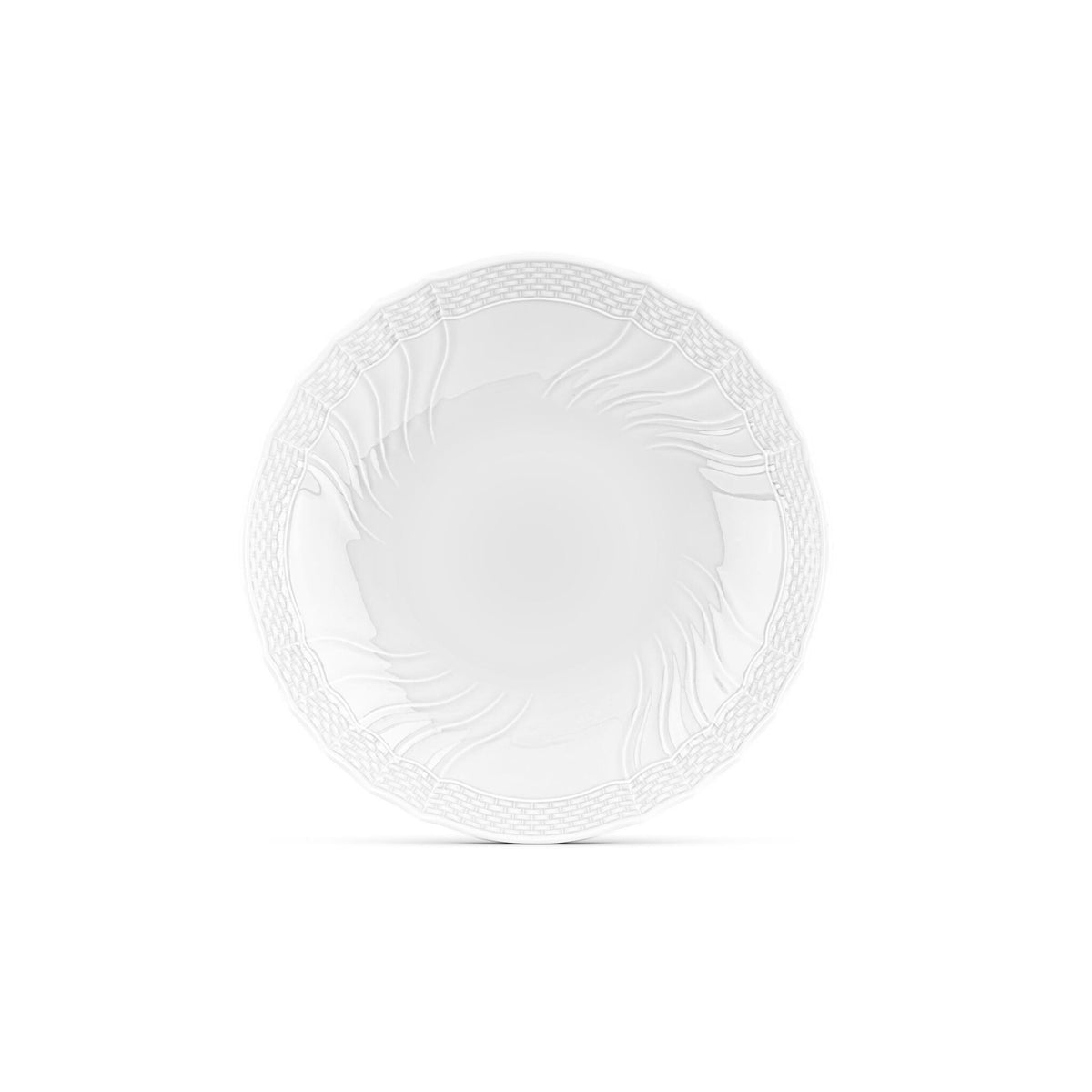 Ginori 1735 Vecchio Ginori Gourmet Soup Plate, White, 8.27 in