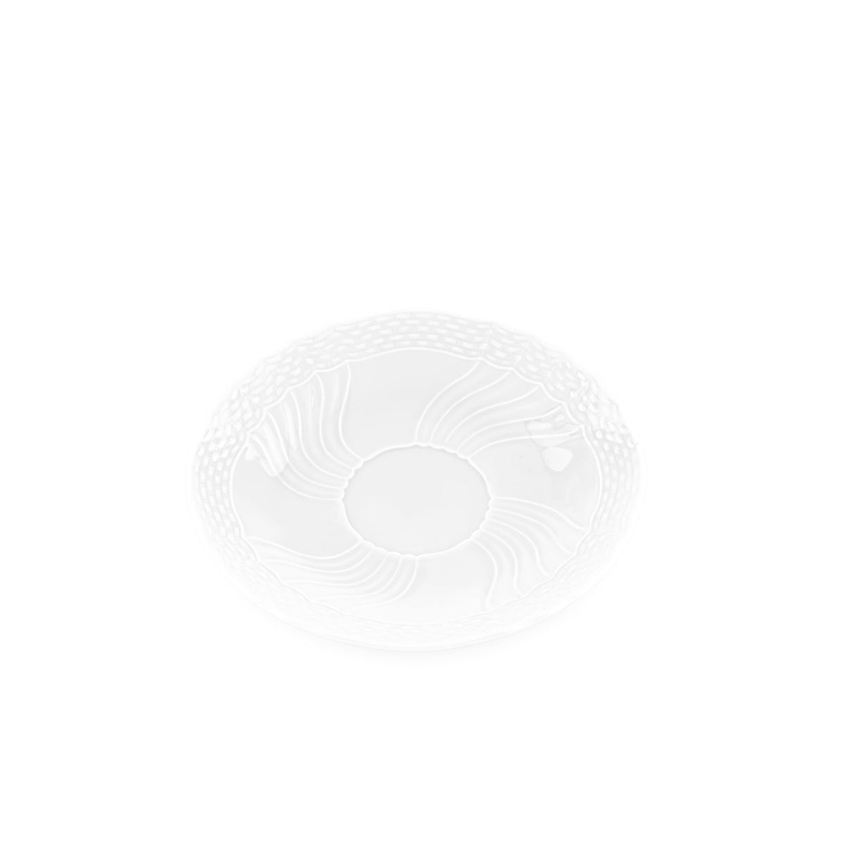 Ginori 1735 Vecchio Ginori Large Espresso Saucer, White, view 2