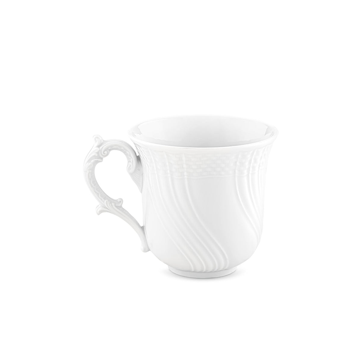 Ginori 1735 Vecchio Ginori Mug, White, view 3