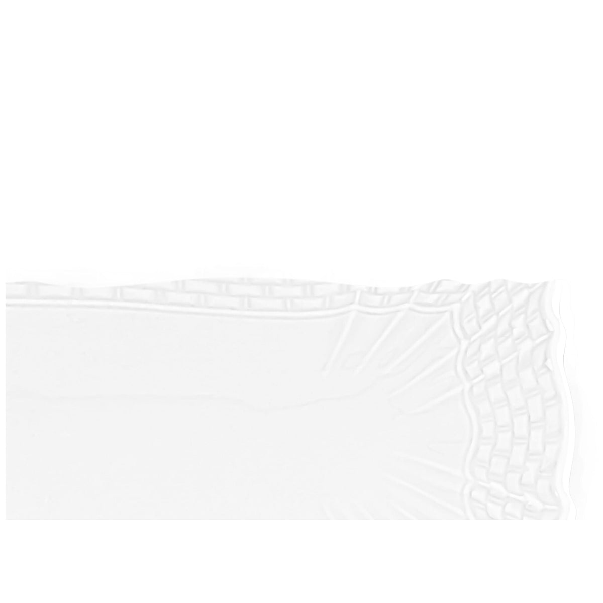 Ginori 1735 Vecchio Ginori Rectangular Platter, White, view 3