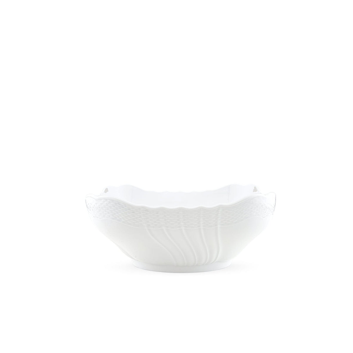 Ginori 1735 Vecchio Ginori Square Salad Bowl, White