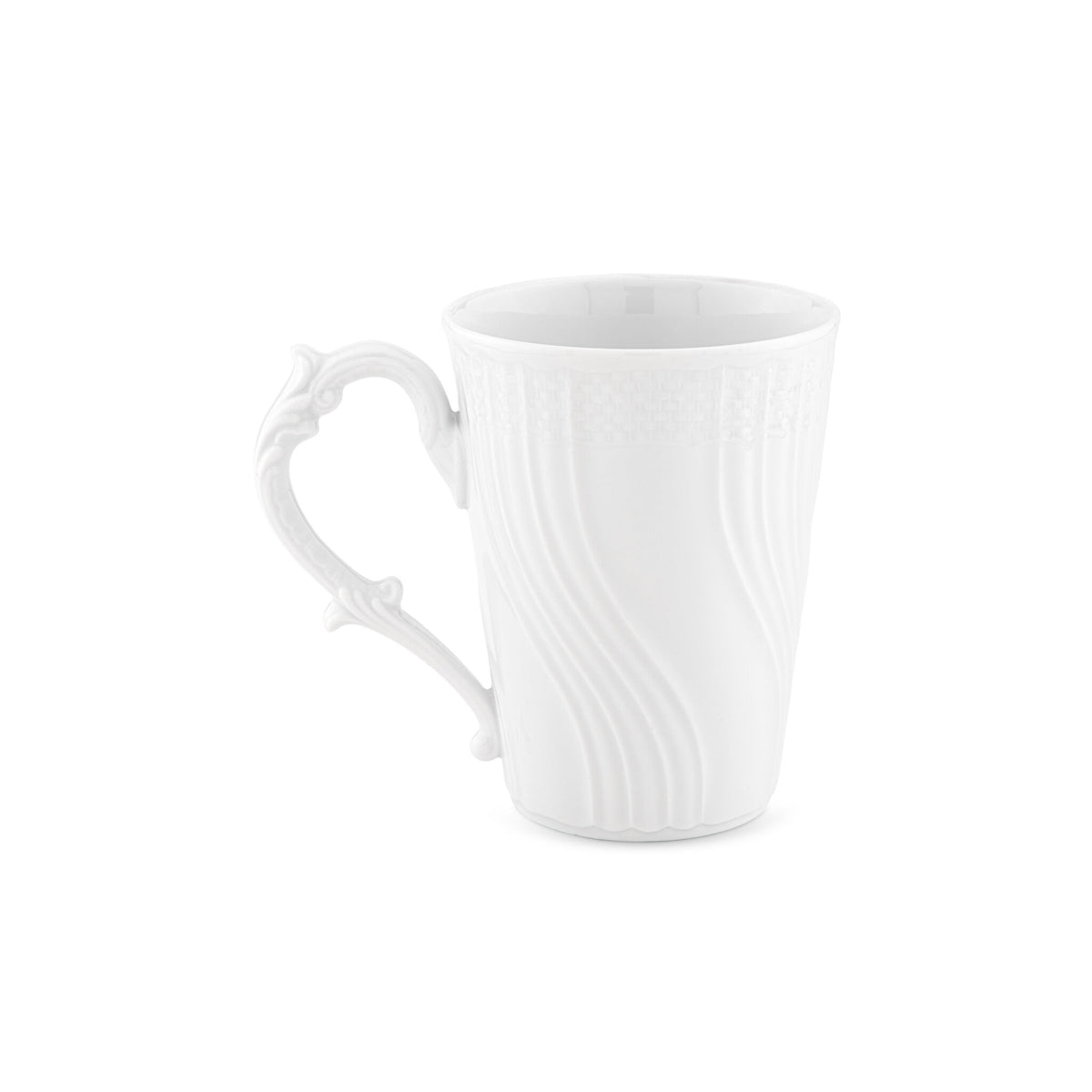 Ginori 1735 Vecchio Ginori Tall Mug, White, view 3