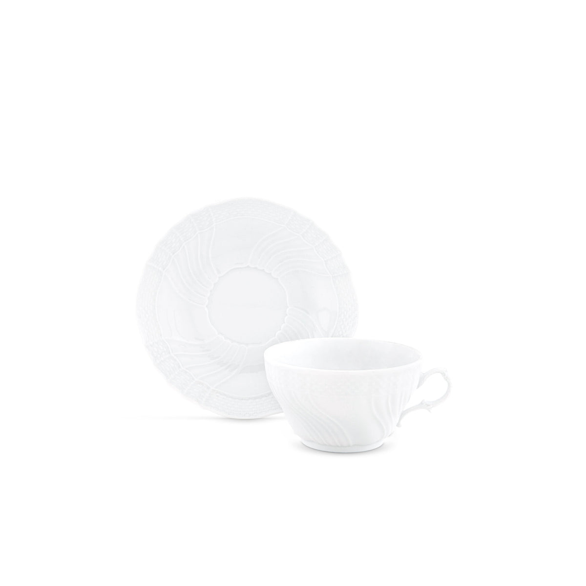 Ginori 1735 Vecchio Ginori Tea Cup, White, view 3
