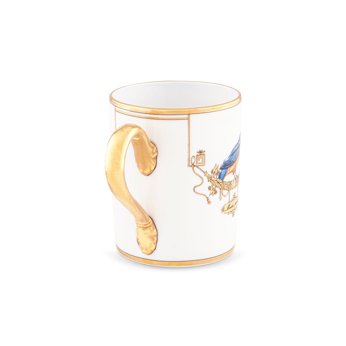 Ginori 1735 Voliere Mug, Perroquet Nestor, view 2
