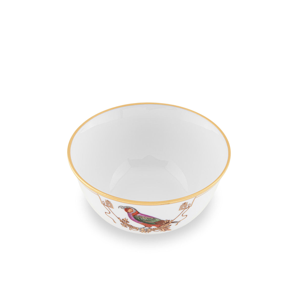 Ginori 1735 Voliere Rice Bowl, Perroquet Nestor, view 3